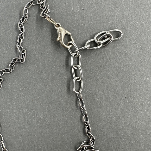 Stone Buddha Pendant Necklace with adjustable silver chain - Picture 3 of 4